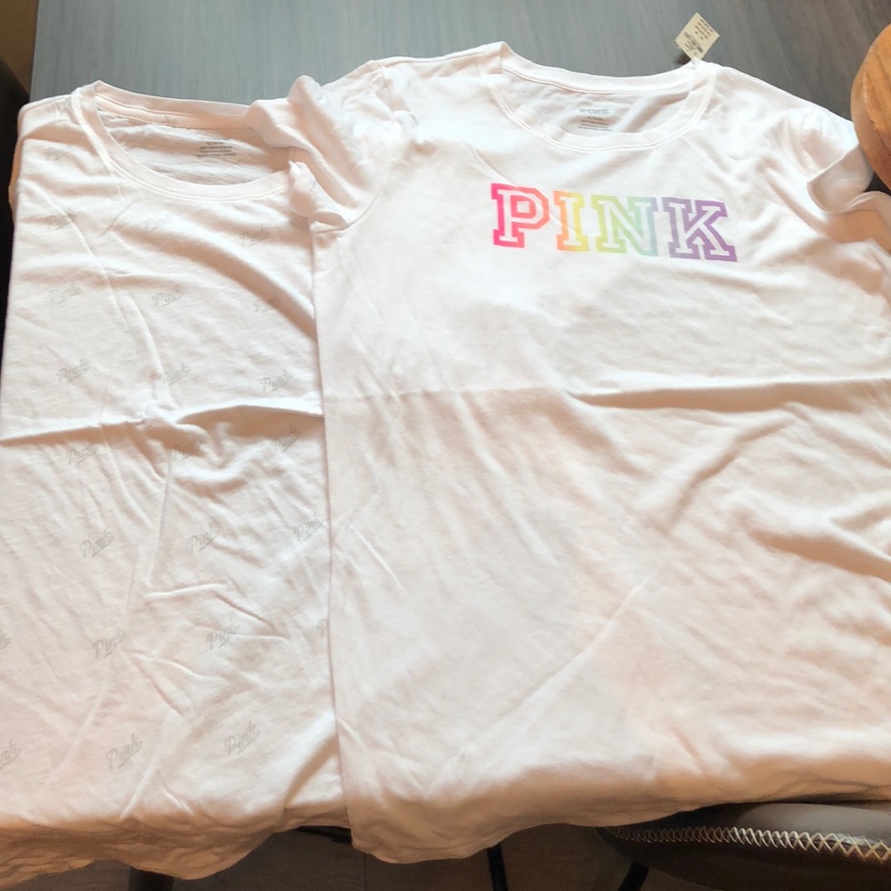 2white pink vs tees
